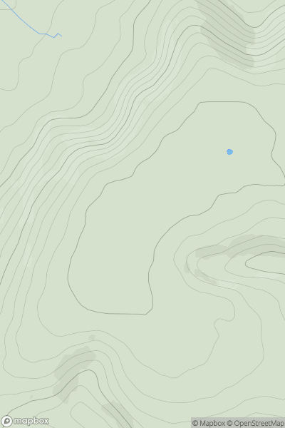 Thumbnail image for Bell Hill [South Central England] showing contour plot for surrounding peak